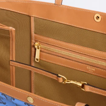 LARGE FLAT SHOPPER IN TRIOMPHE CANVAS